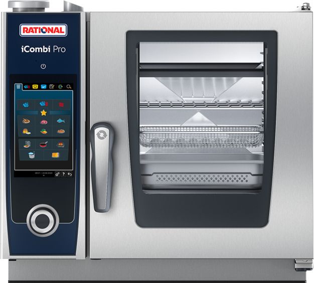 RATIONAL iCombi Pro ICP XS 6-2/3/E/SP 6 Grid 2/3GN Electric Combination Oven - Single Phase Hardwired