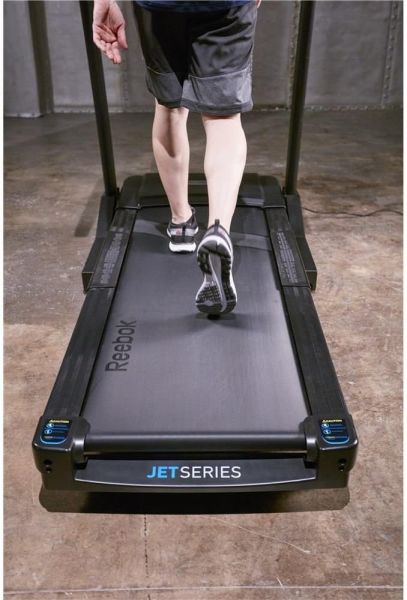 Reebok Jet 300 Series Bluetooth Treadmill - Black Reebok Jet 300 Folding Treadmill + Bluetooth