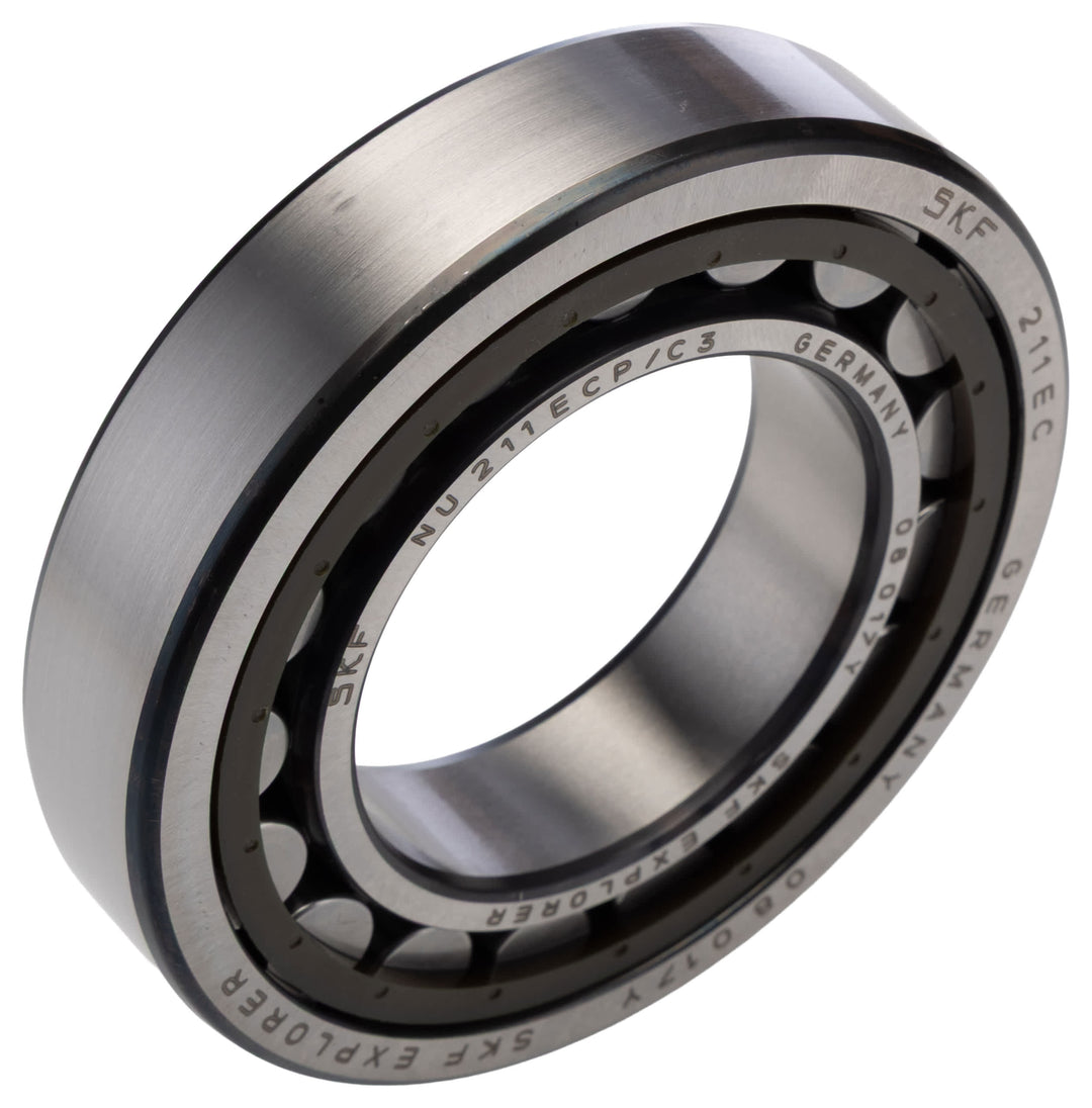 SKF NU 211 ECP/C3 55 mm ID Roller Bearing, 100 mm OD_NU 211 ECP/C3