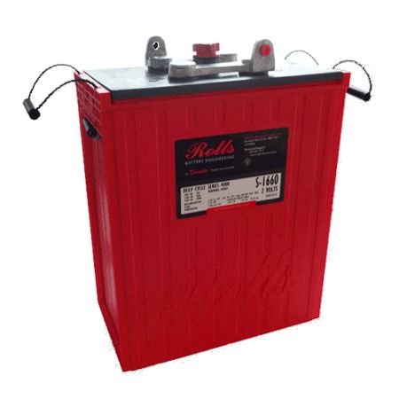 Rolls (C100) Series 4000 Flooded Deep Cycle Battery 1660Ah 2V