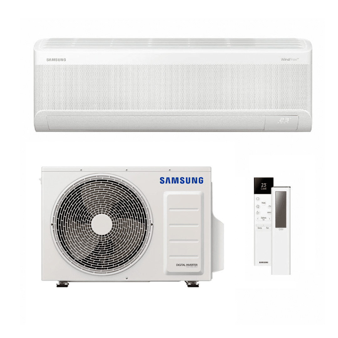 Samsung Air Conditioning Avant WindFree S2 AR70F12C1AWNEU Wall Heat Pump 3.5kW/12000Btu Install Kit
