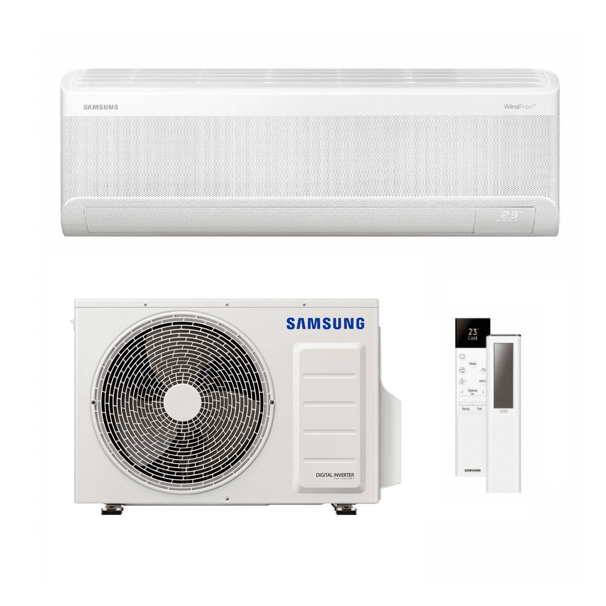 Samsung Air Conditioning Avant WindFree S2 AR70F15C1AWNEU Wall Heat Pump 4.3kW/15000Btu Install Kit
