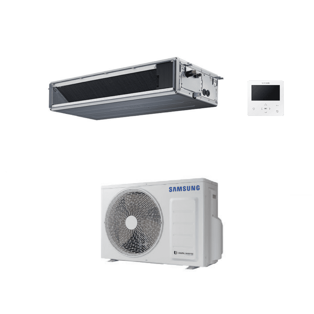Samsung Air Conditioning MSP Duct AC071BNMPKG/EU AC071BXAPNG/EU Concealed Heat Pump 7kW A+ 3Ph