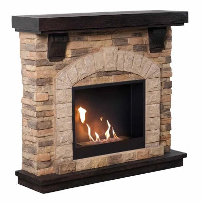 Eira Freestanding Bioethanol Fireplace Freestanding Bioethanol Fireplace, Ventless Ethanol Fireplace,