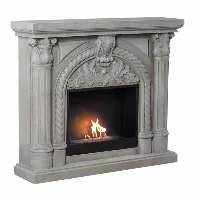 Embla Freestanding Bioethanol Fireplace Freestanding Bioethanol Fireplace, Ventless Ethanol Fireplace,