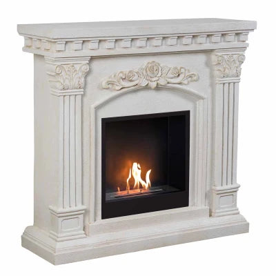 Freyr Freestanding Bioethanol Fireplace Freestanding Bioethanol Fireplace, Ventless Ethanol Fireplace,