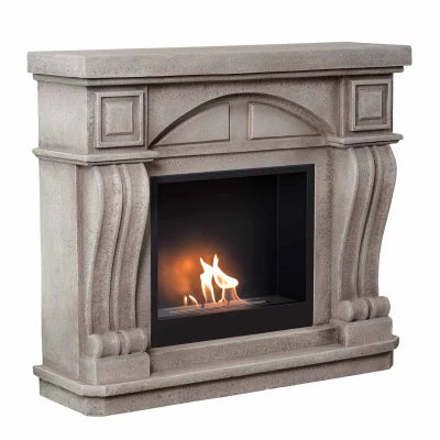 Logi Freestanding Bioethanol Fireplace Freestanding Bioethanol Fireplace, Ventless Ethanol Fireplace,