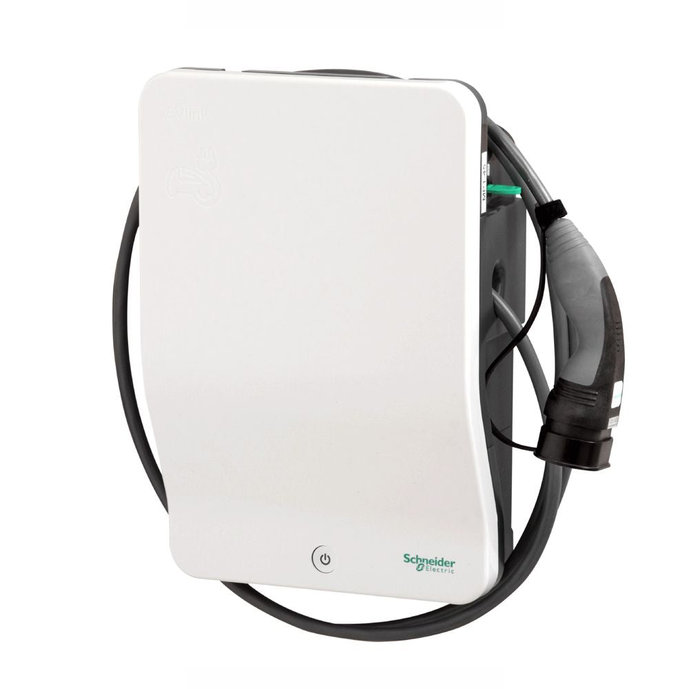 Scheider Electric Schneider Electric "EVlink 2" Electric Vehicle Charger with Attached Cable &amp; Type 2 Plug 22kW 240V~50Hz