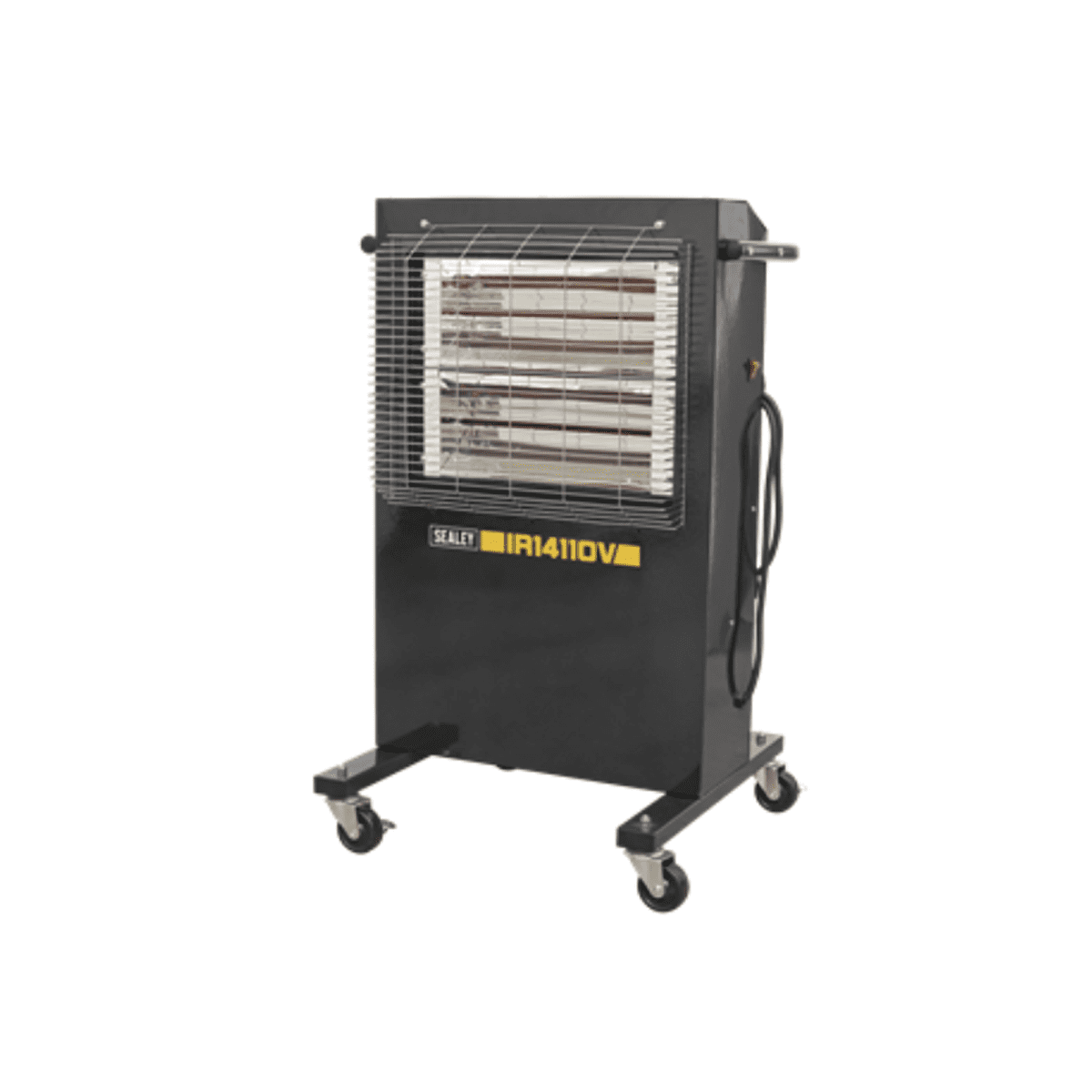 Sealey IR14110V Ruby Halogen Infrared Cabinet Heater 7-day timer 1.2/2.4kW 32A 110V~50Hz