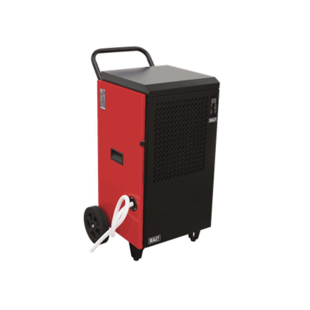 Sealey SDH90 Industrial Portable Dehumidifier 24hr Timer Washable Filter 90 litre/Day 220V~50Hz