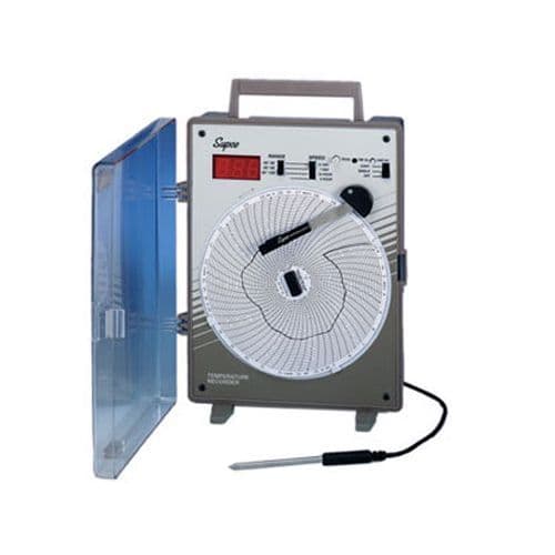 Supco CR87 Chart Recorder in Deg C With Probe 220V~50Hz