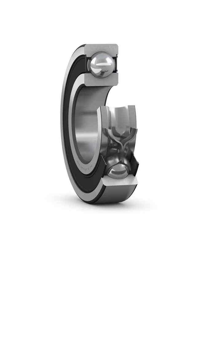 SKF 62213-2RS1 1 Row Deep Groove Ball Bearing - 65 mm ID, 120 mm OD_62213-2RS1