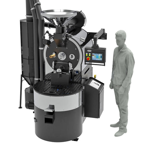 Toper TKMSX 15kg Gas Coffee Roaster – Professional Commercial Coffee Roasting Machine for Micro Roasteries & Cafés, 15kg Batch Capacity, Touch Profile Compatible, High Output & Safety Systems