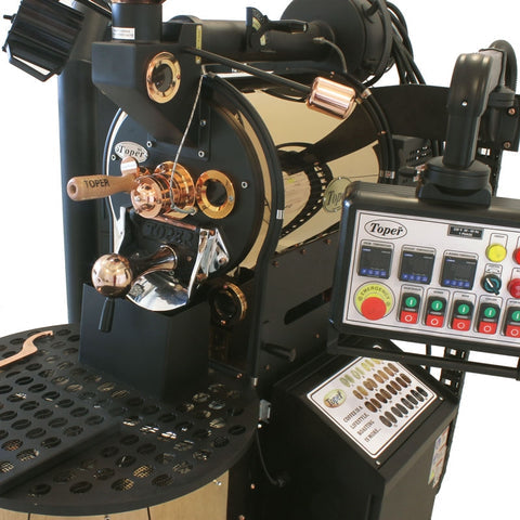 Toper TKMSX 15kg Gas Coffee Roaster – Professional Commercial Coffee Roasting Machine for Micro Roasteries & Cafés, 15kg Batch Capacity, Touch Profile Compatible, High Output & Safety Systems