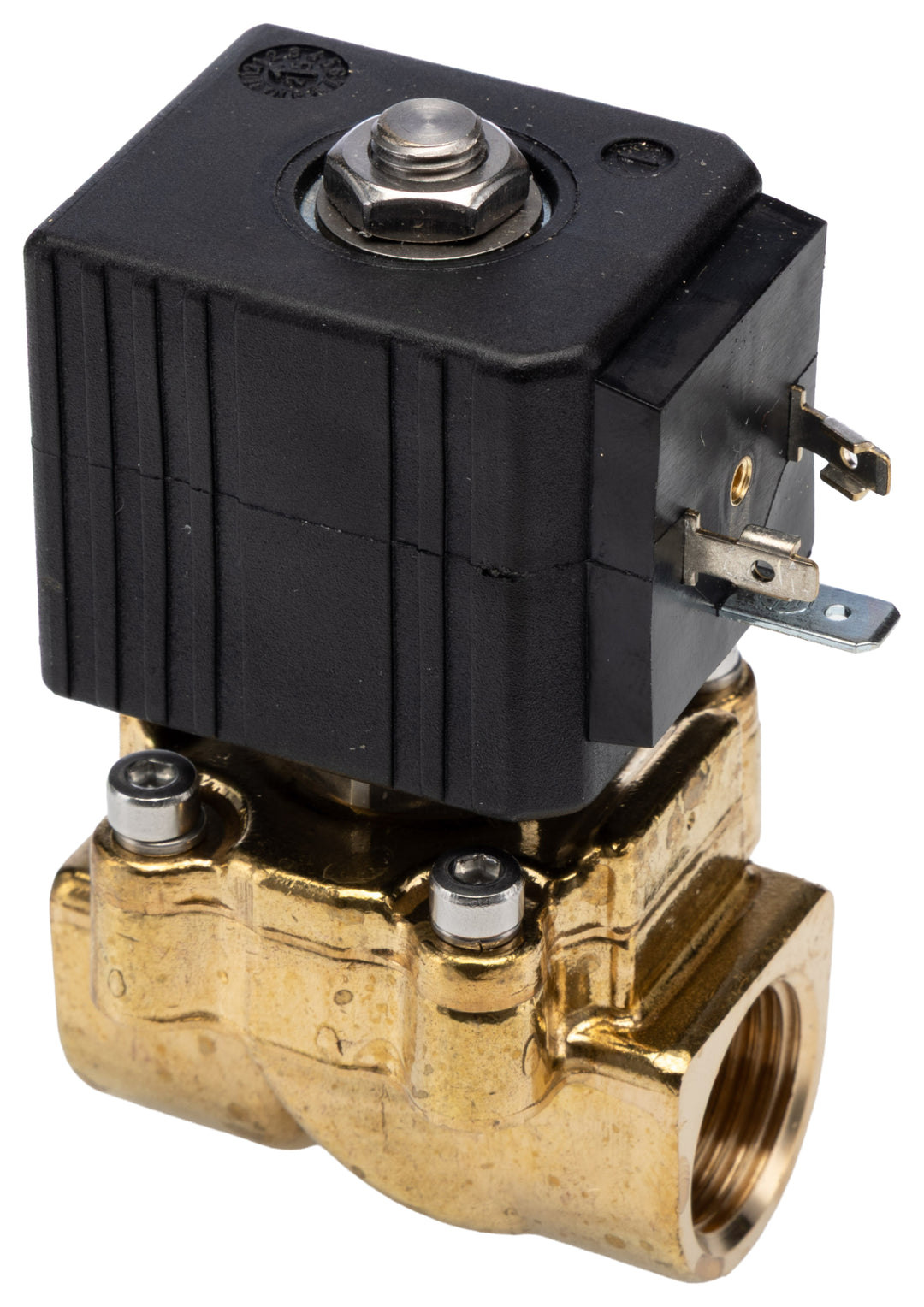 TieDex UK Solenoid Valve, 2 Port, NC, 24V 1/2 in, 1/2 in