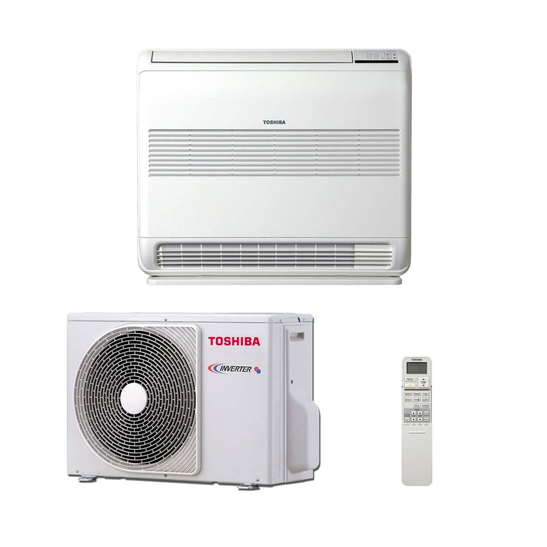 Toshiba Air Conditioning Bi-Flow Floor Console RAS-B13U2FVG-E1 + RAS-13PAVSG-E 3.5kW R32 220-240V