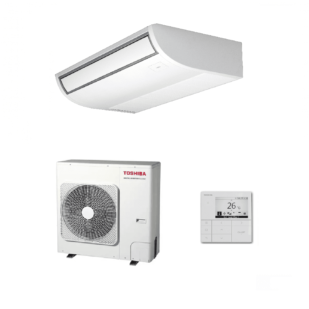 Toshiba Air Conditioning Ceiling Mounted RAV-GM901ATP-E RAV-HM901CTP-E 8Kw/27000Btu 1Ph A++