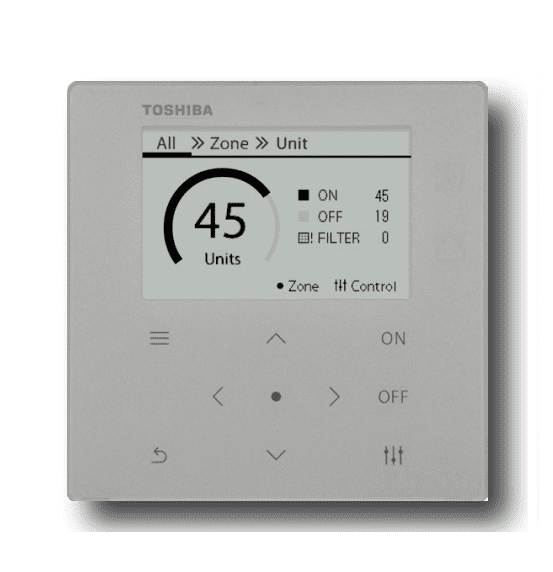 Toshiba Air Conditioning RBC-AC2 Unit Auto Change-Over Panel (2 Run / 1 Standby) 230 V~50 Hz