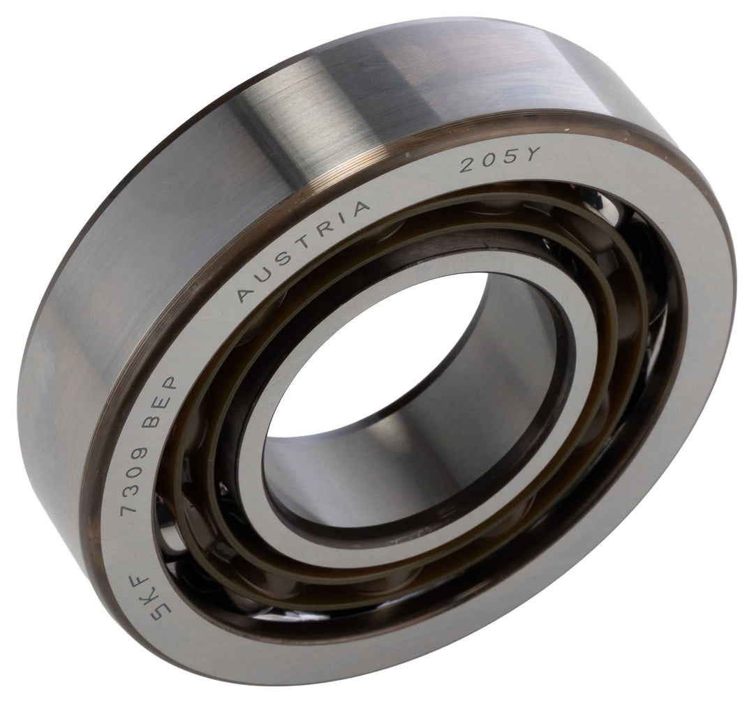 SKF 7309 BEP 1 Row Ball Bearing - 45 mm ID, 100 mm OD 25 mm Race Width_7309 BEP