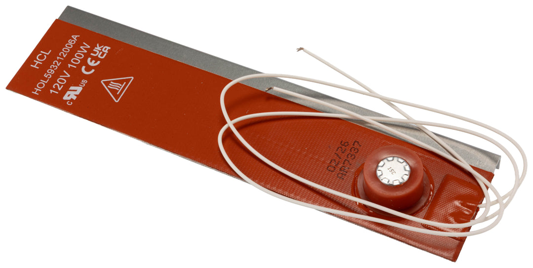 TieDex UK Enclosure Heater, 120V ac, 100W Output 250mm x 50 mm