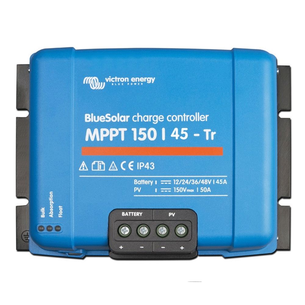 Victron Energy "BlueSolar" MPPT 150/45-TR MPPT Charge Controller 12/24/36/48V-45A