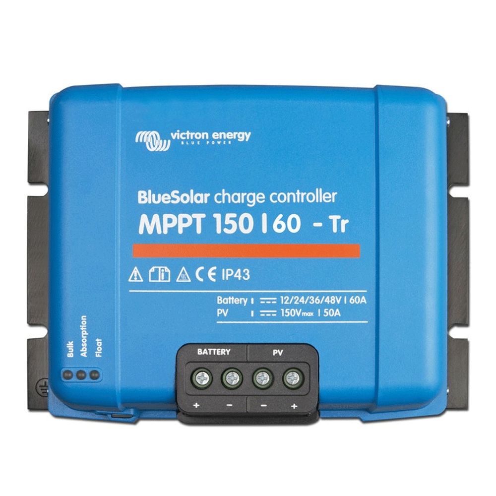 Victron Energy "BlueSolar" MPPT 150/60-TR MPPT Charge Controller 12/24/36/48V-60A