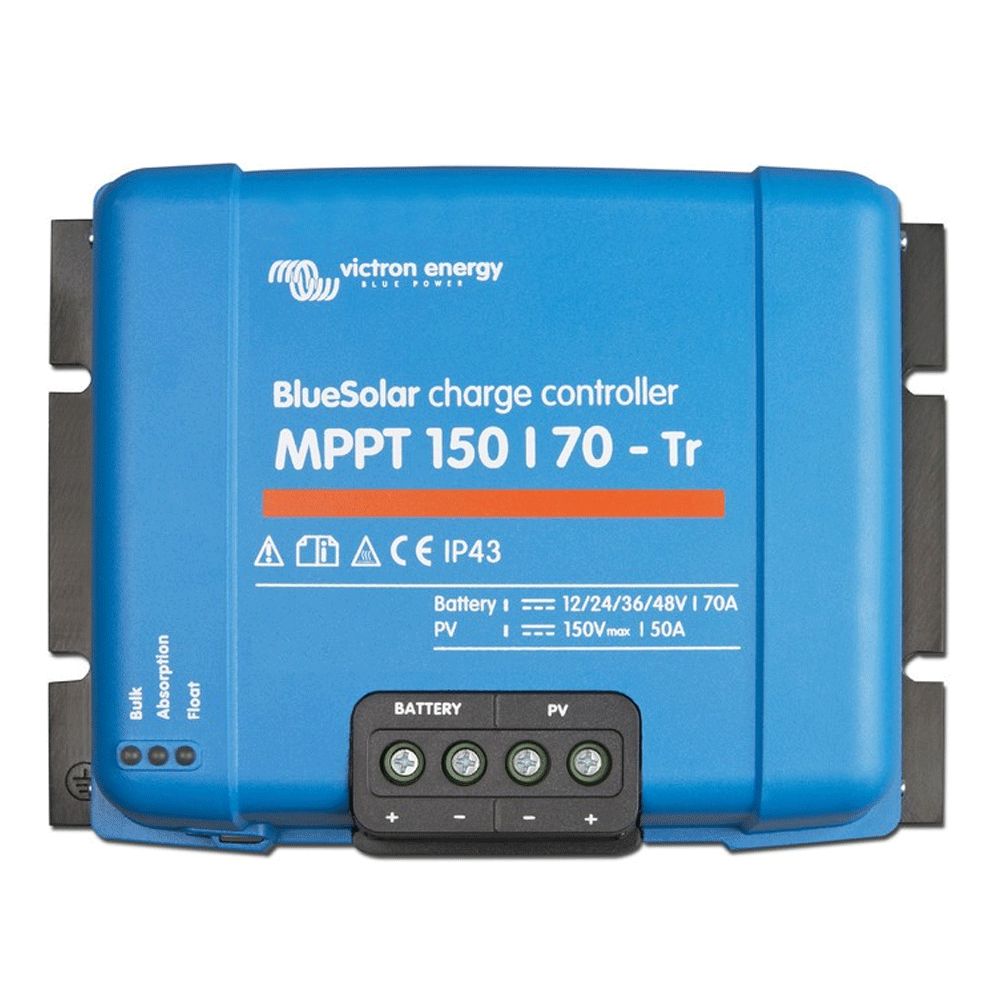 Victron Energy "BlueSolar" MPPT 150/70-Tr MPPT Charge Controller 12/24/36/48V-70A