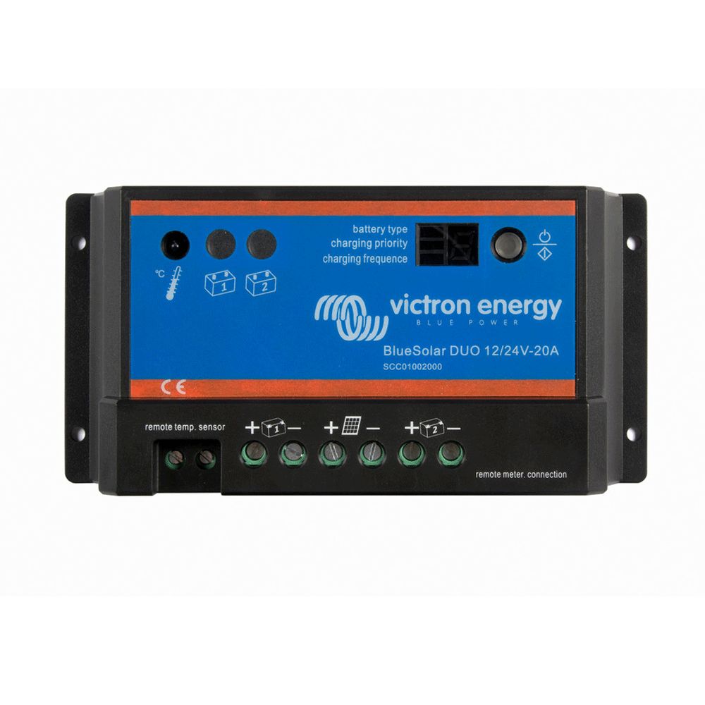 Victron Energy BlueSolar PWM-DUO12/24-20 Light Charge Controller 20A 12/24V~50Hz