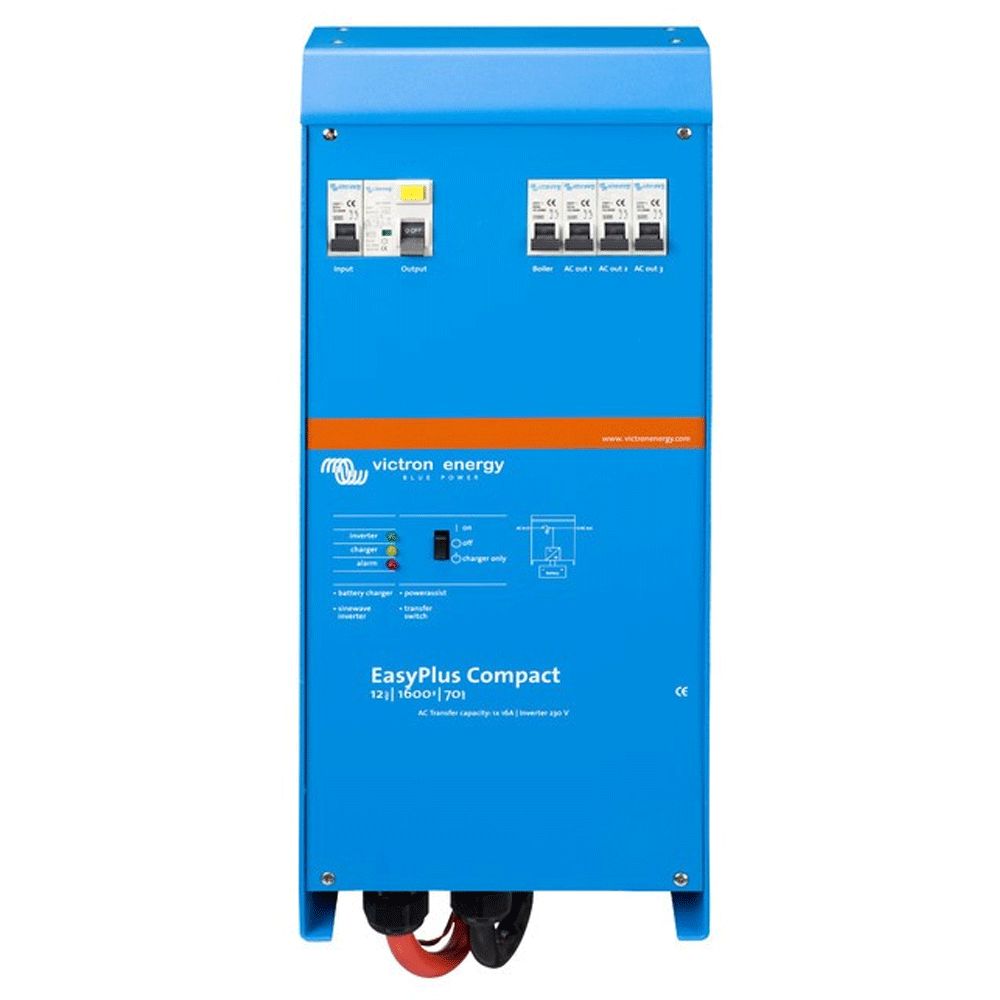 Victron Energy "EasyPlus Compact 12/1600/70-16" 12V Inverter Charger 1600VA - 70A - 230V~50Hz