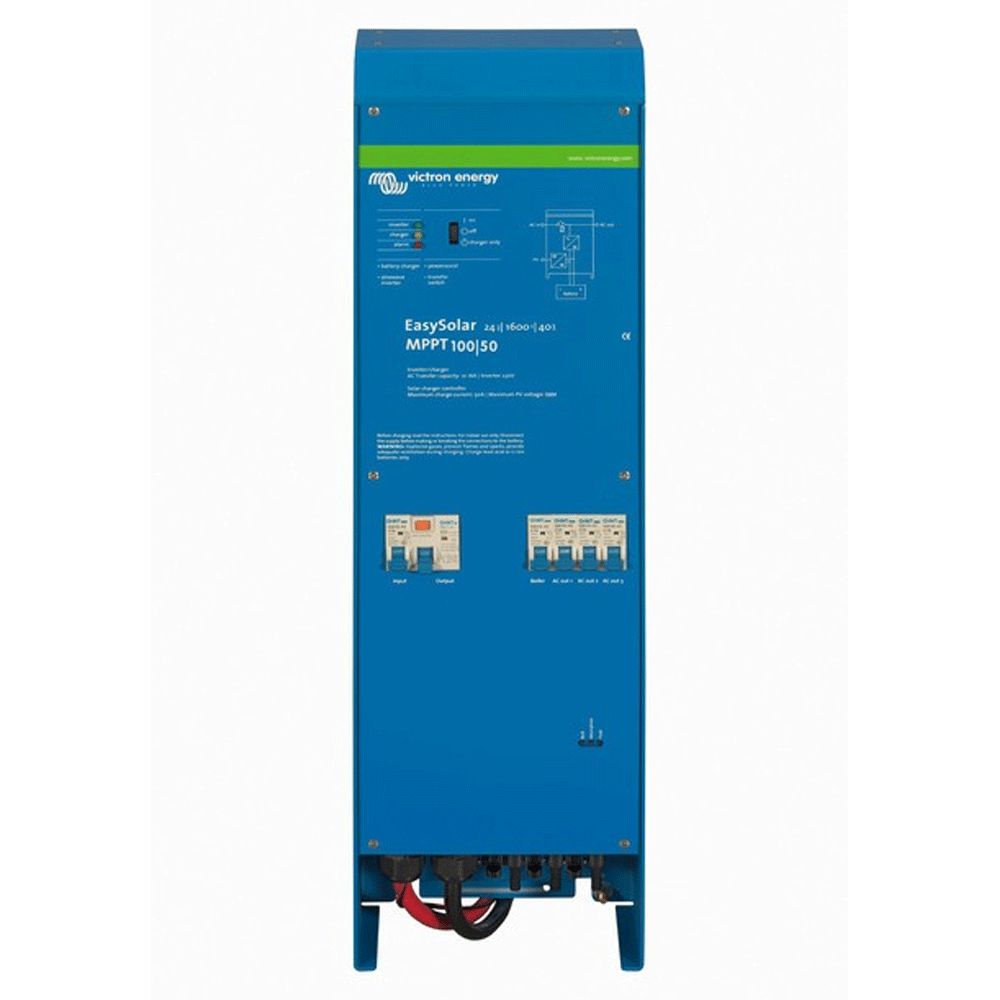 Victron Energy ""EasySolar 12/1600/70-16" 12V Inverter/ Solar Charger Combi 1MPPT 100V/50A - 1600VA - 70A - 230V~50Hz