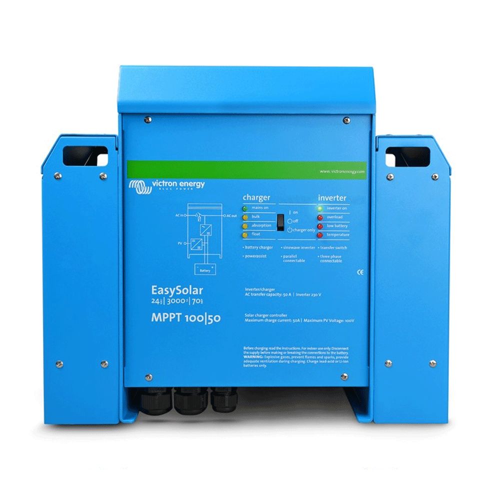 Victron Energy "EasySolar 24/3000/70-50" 24V Inverter Charger 3000VA -1 MPPT 150V/70A - 230V~50Hz