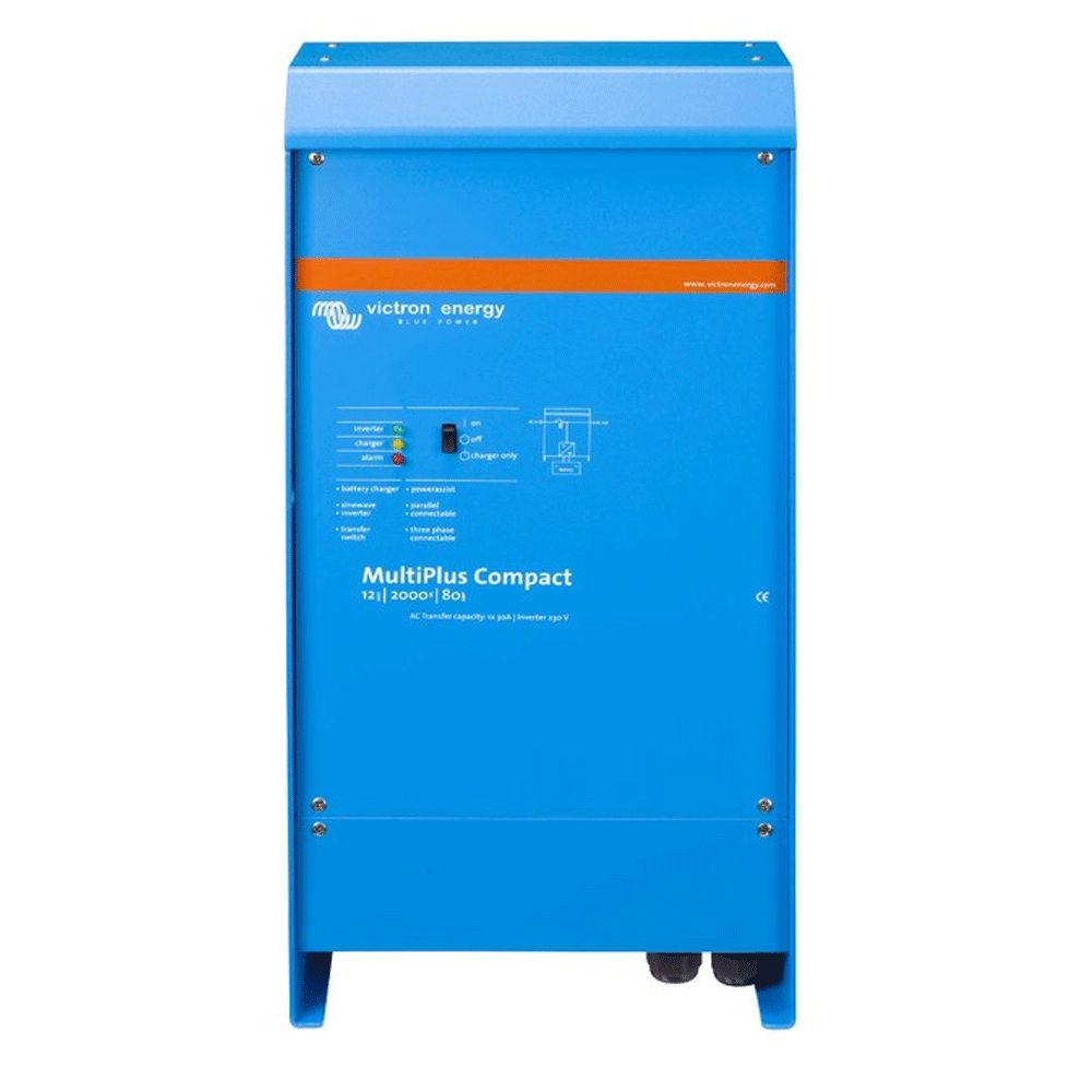 Victron Energy "MultiPlus Compact 12/2000/80-30" 12V V.E Bus Inverter Charger 2000VA - 80A - 230V~50Hz