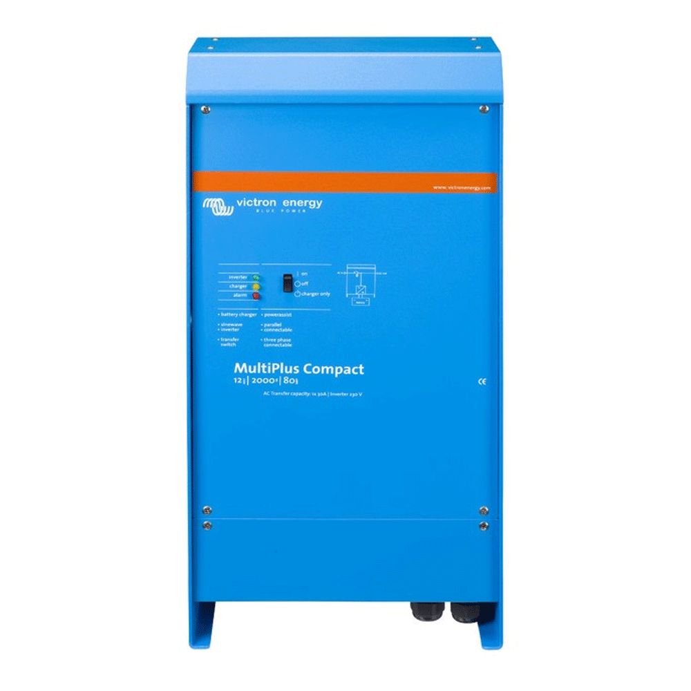 Victron Energy "MultiPlus Compact 24/2000/50-50" 24V V.E Bus Inverter Charger 2000VA - 50A - 120V~50Hz