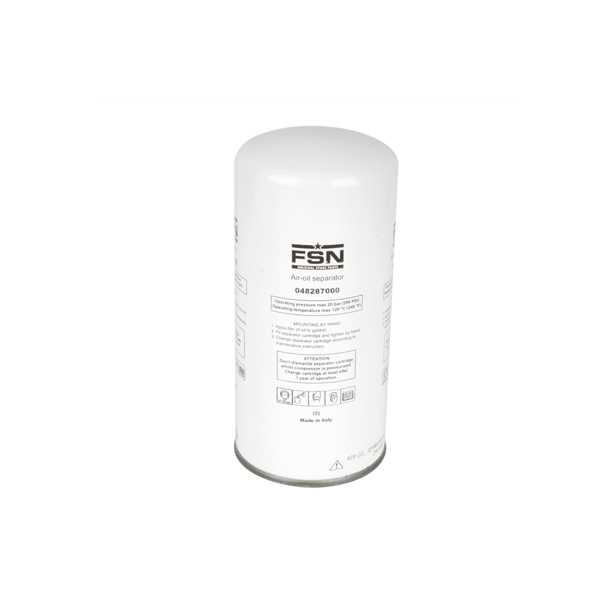 Fini Vision, K-Max, Pascal, G-Tec, Nobel Spare Part Separator F-048287000