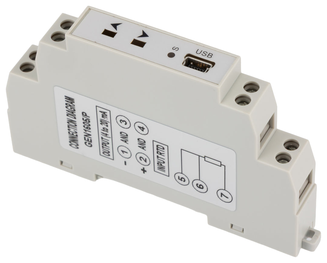 TieDex UK Temperature Transmitter PT100 Input 30V dc, 70 °C, 30 °C