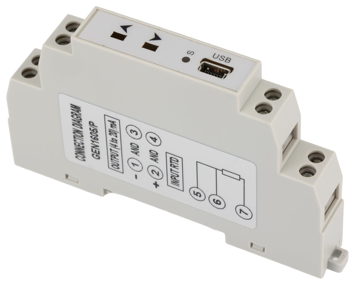 TieDex UK Temperature Transmitter PT100 Input 30V dc, 70 °C, 30 °C