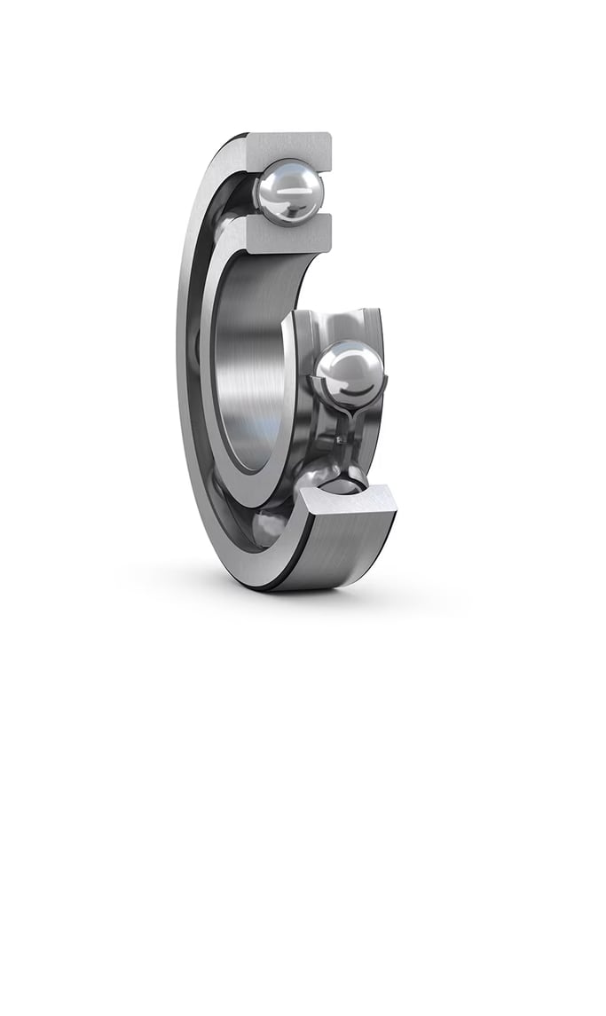 SKF 16020 1 Row Deep Groove Ball Bearing - 100 mm ID, 150 mm OD_16020