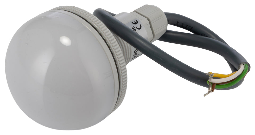 TieDex UK White, Yellow, Green, Blue, Red, Purple Beacon 24V Steady Panel, LED Bulb, IP66
