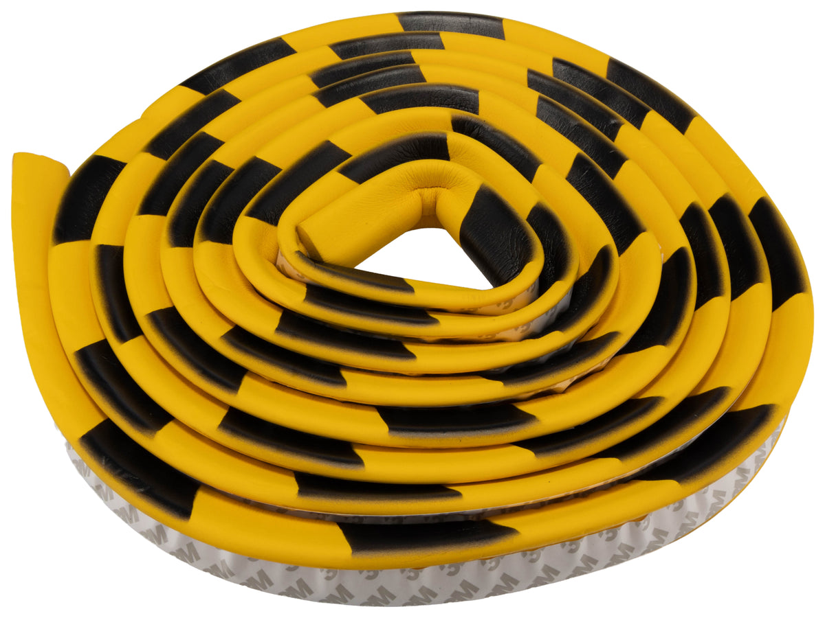 TieDex UK Black, Yellow Impact Protector 5 m x 30mm