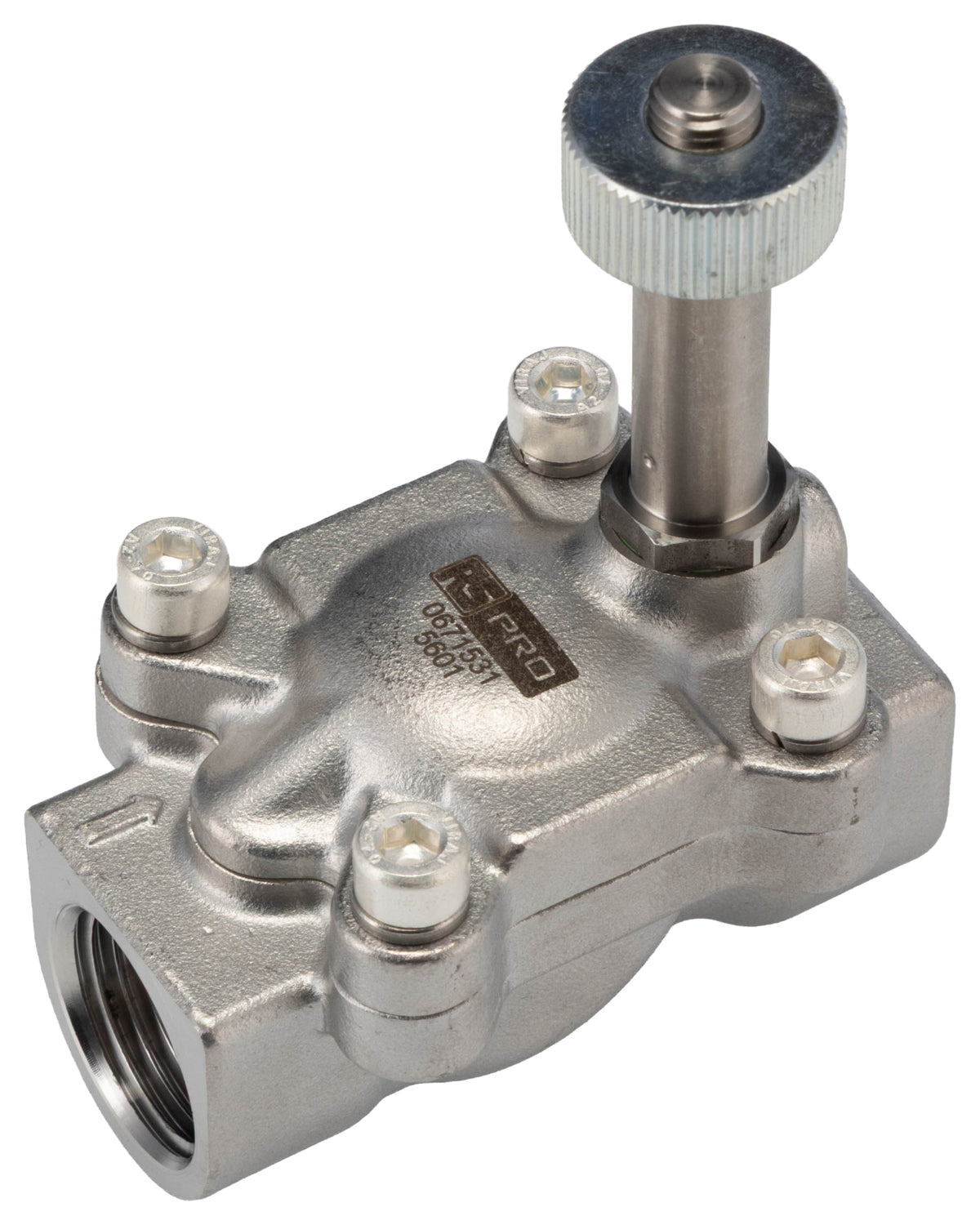 TieDex UK Solenoid Valve, 2 Port, NO, 24V dc 1/2 in, 1/2 in