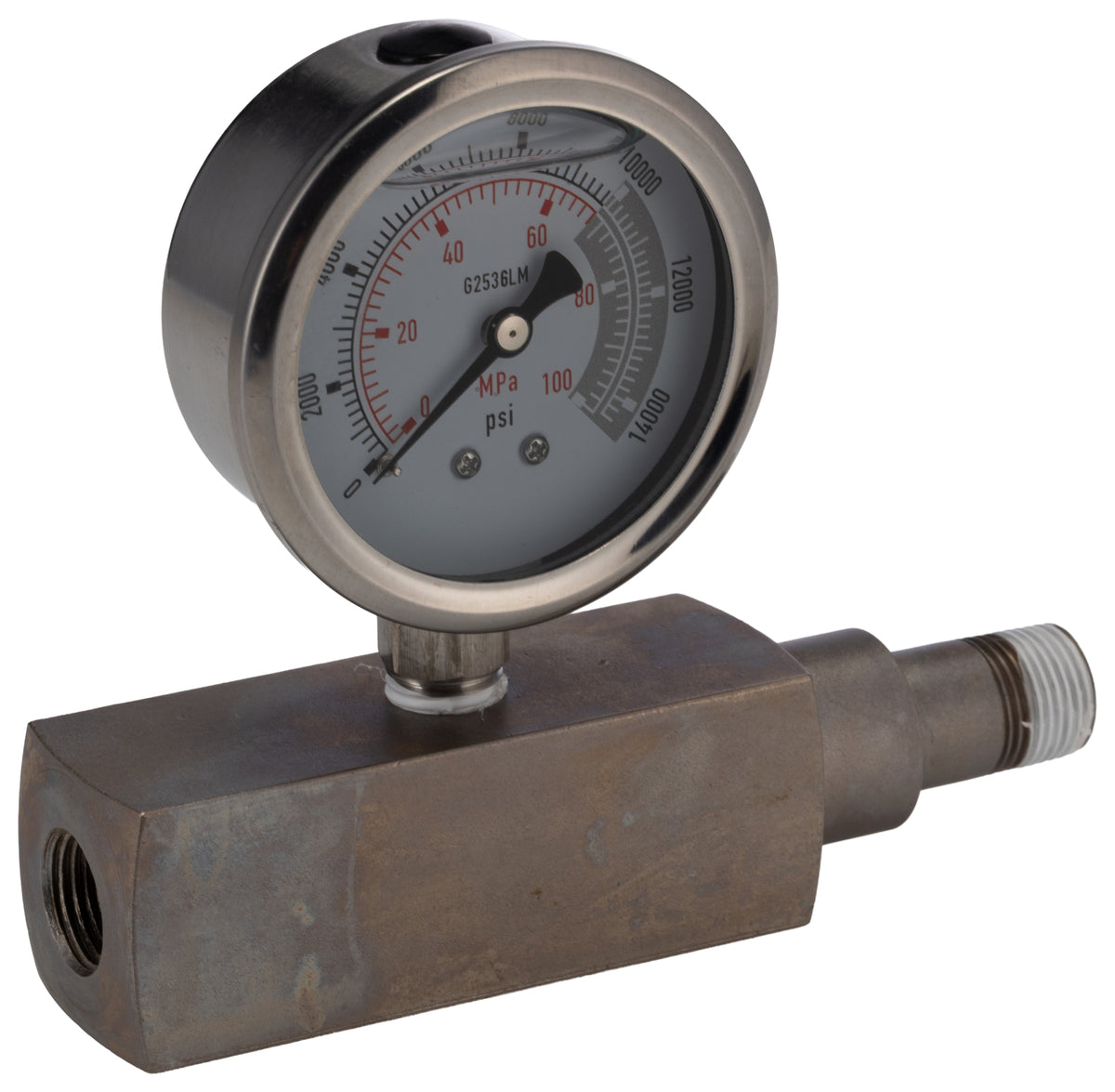 TieDex UK, 63 mm 3/8 in Threaded Mounting Block, 1000 bar