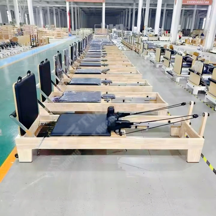 Commerical Exercise Pilates Tower Reformer 3-in-1 Equipment Wooden Factory Pilates Reformer Yoga Equipment with Box