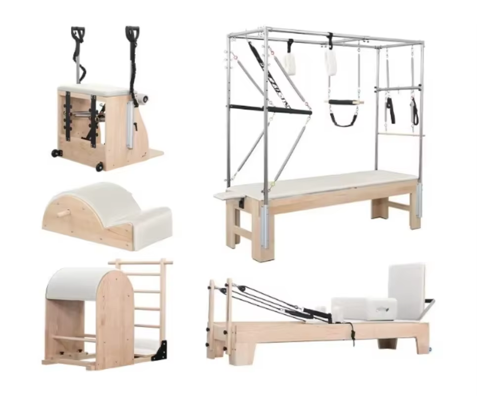 Commercial Pilates Training New Design Professional Gym Wooden Ladder Barrel for Custom Wood Pilates Machine Reformer pilates reformer