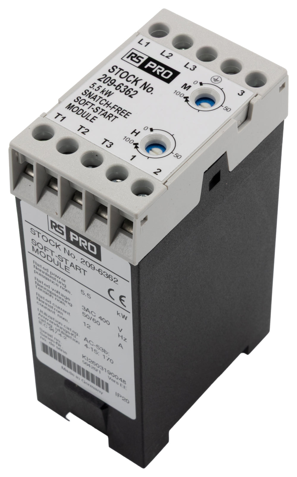 TieDex UK 400V ac, 5.5 kW, 3 Phase Soft Starter, IP20