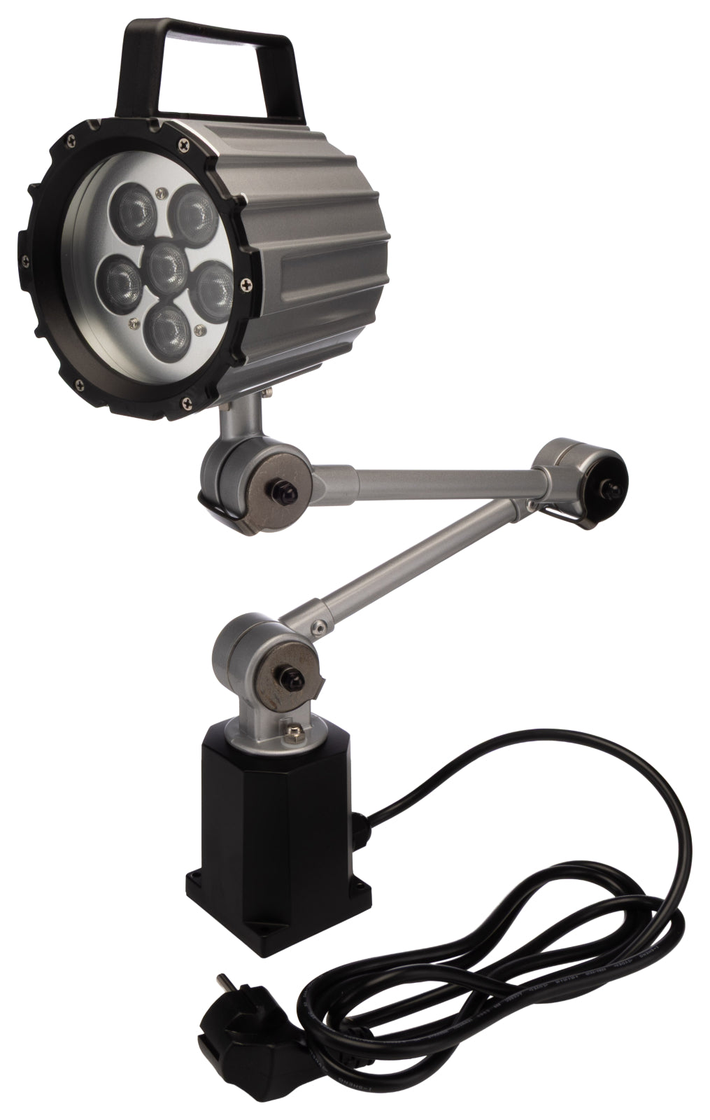 TieDex UK LED Machine Light, 12 W, 260V ac, Adjustable Arm, IP65, 215 mm Reach, 430 mm Arm Length, 1.8 m, 430 mm