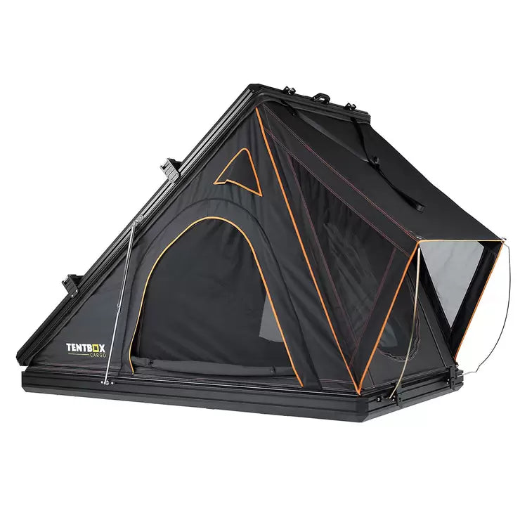 TentBox Cargo with Tent Roof Bars - Black Edition