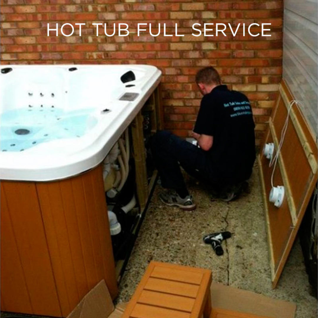 Blue Whale Spa Hot Tub Full Service