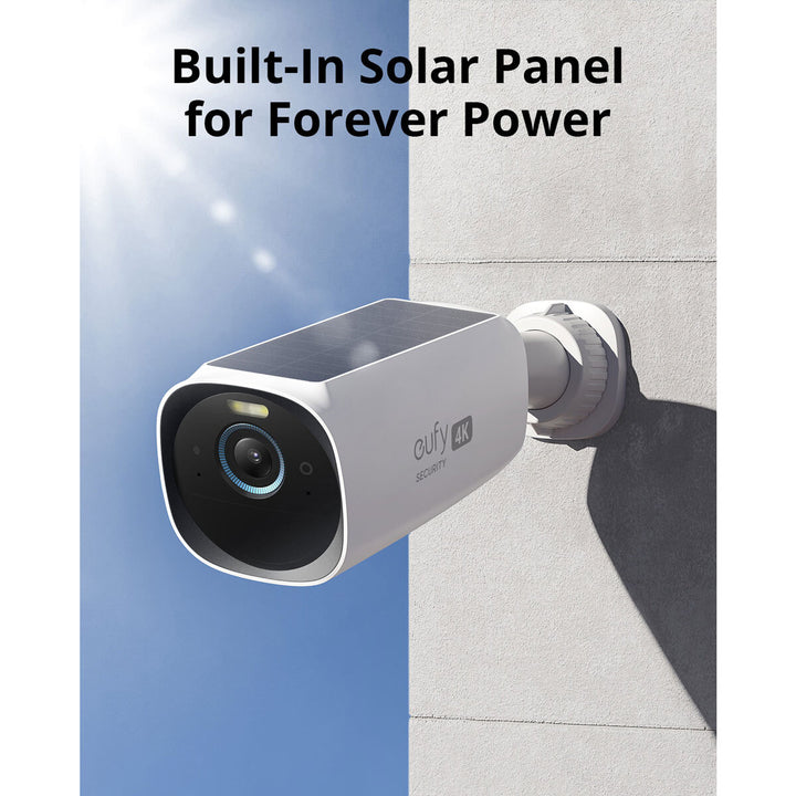 EufyCam 3 Solar 4K - 3 Camera Kit with HomeBase 3