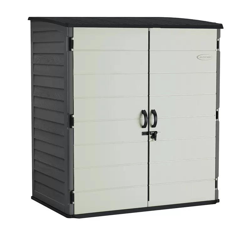 Suncast 5ft 11" x 3ft 8" (1.8 x 1.1m) Vertical 3,000 Litre Modern Storage Shed