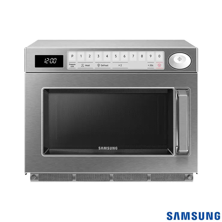 Samsung 26 Litre 1500W Commercial Microwave in Stainless Steel, MJ26A6053AT/EU